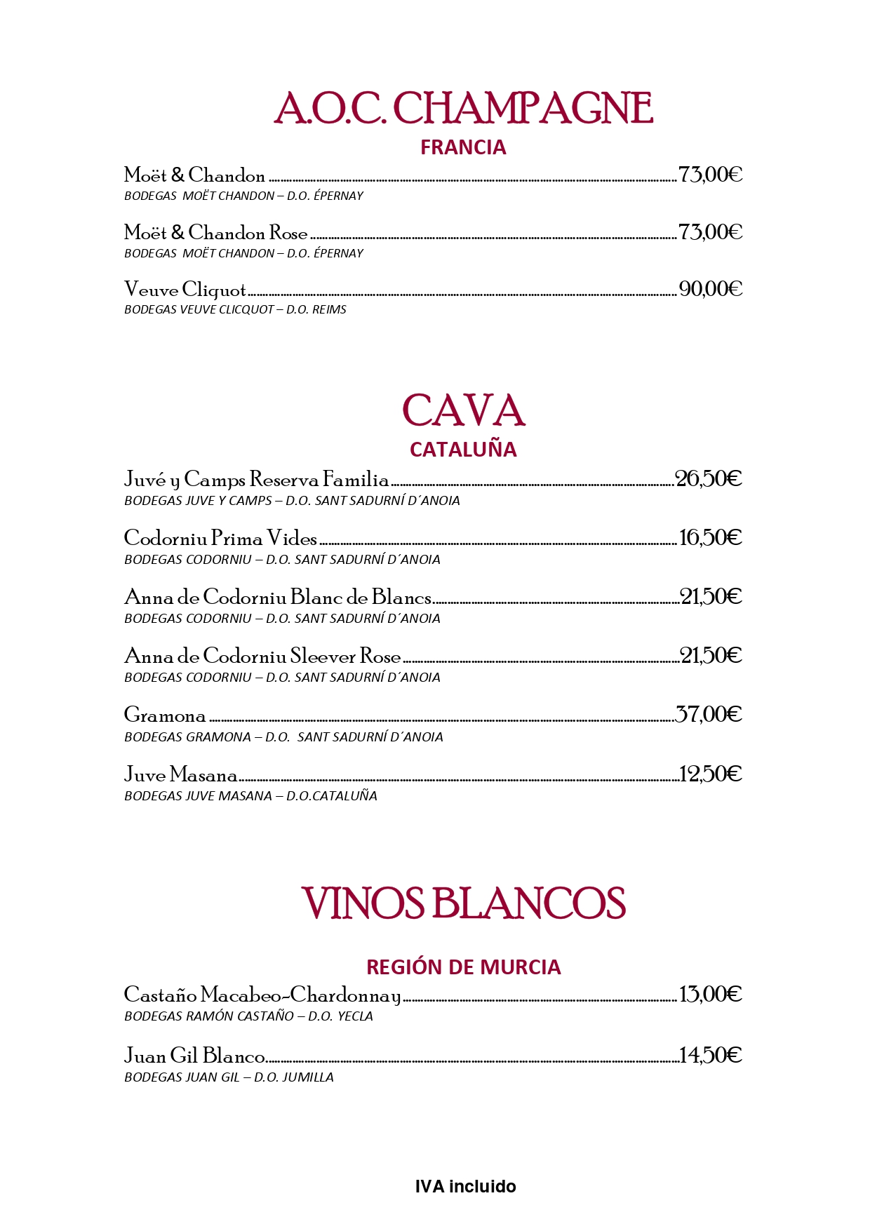 Cavas